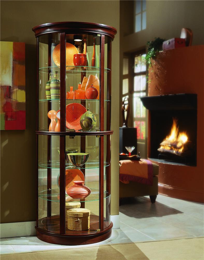 Pulaski Furniture Curios 20858 Preference Half Round Curio