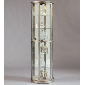 Pulaski Furniture Curios Platinum Glass Door Curio Cabinet Wayside Furniture Curio Cabinets