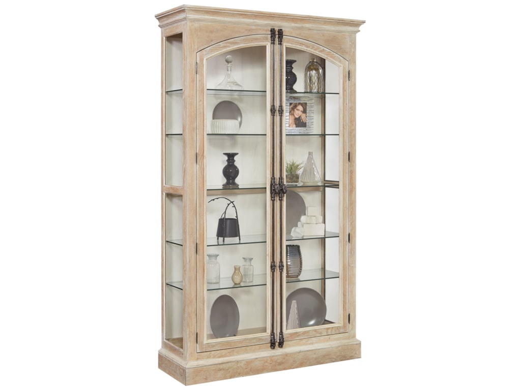 Ski Furniture Curios 21541 Door Curio With Cremone Bolt Ski Furniture Curiosdoor Curio