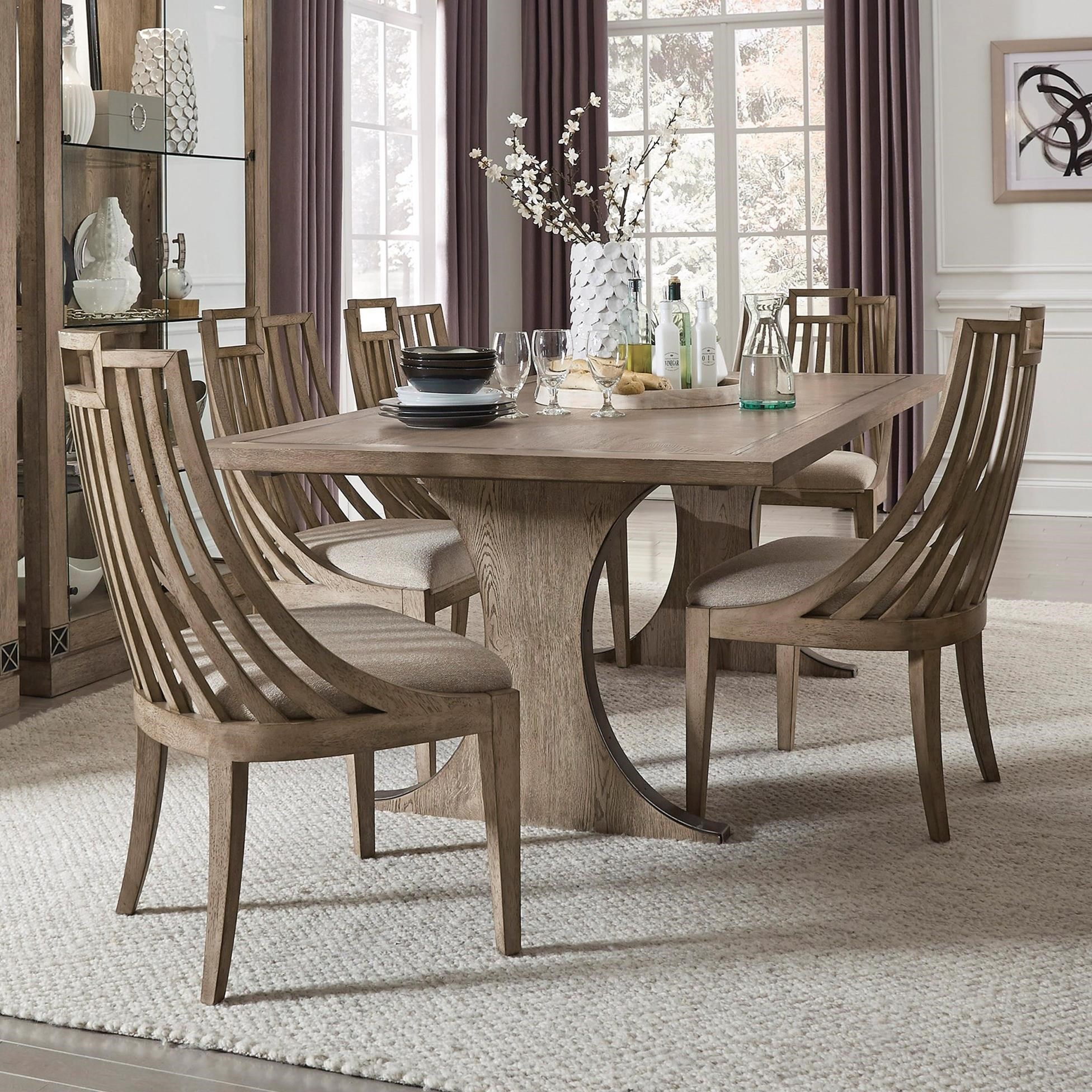 Pulaski Furniture Documentary 7 Pc Table And Chair Set Wayside