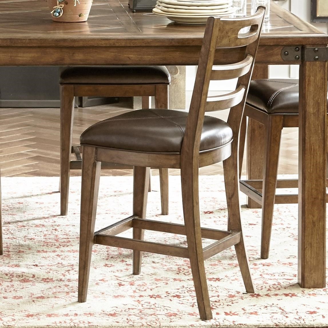 Eric Church S Highway To Home By Pulaski Heartland Falls Ladder Back Gathering Chair With Bonded Leather Seat Rooms For Less Bar Stools