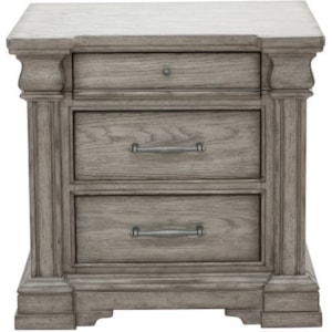 Pulaski Furniture Madison Ridge Transitional Nightstand with USB Ports | A1 Furniture & Mattress ...