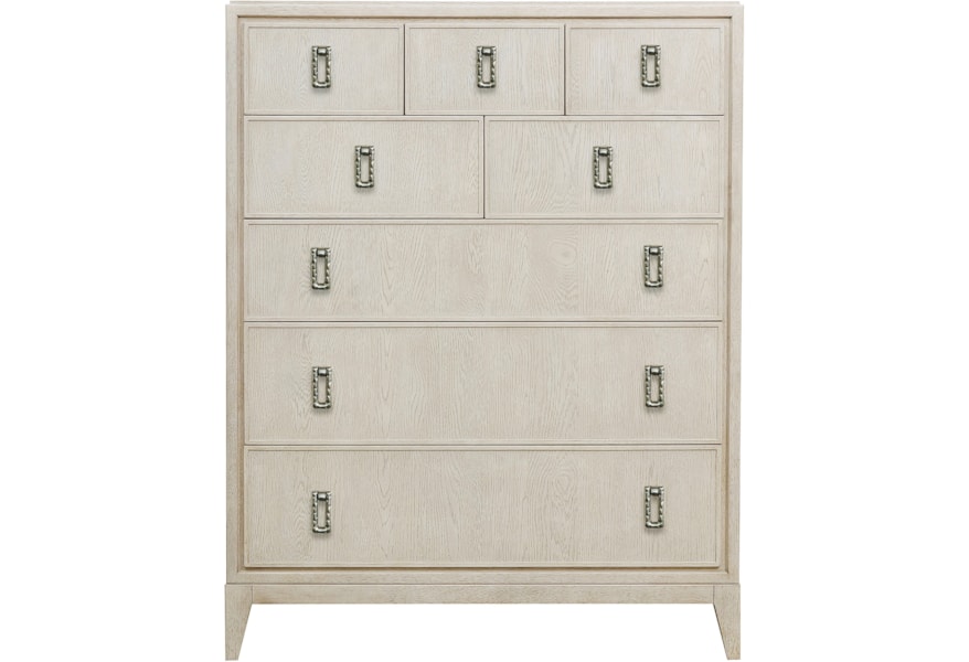 Pulaski Furniture Meyers Park Transitional 8 Drawer Chest With
