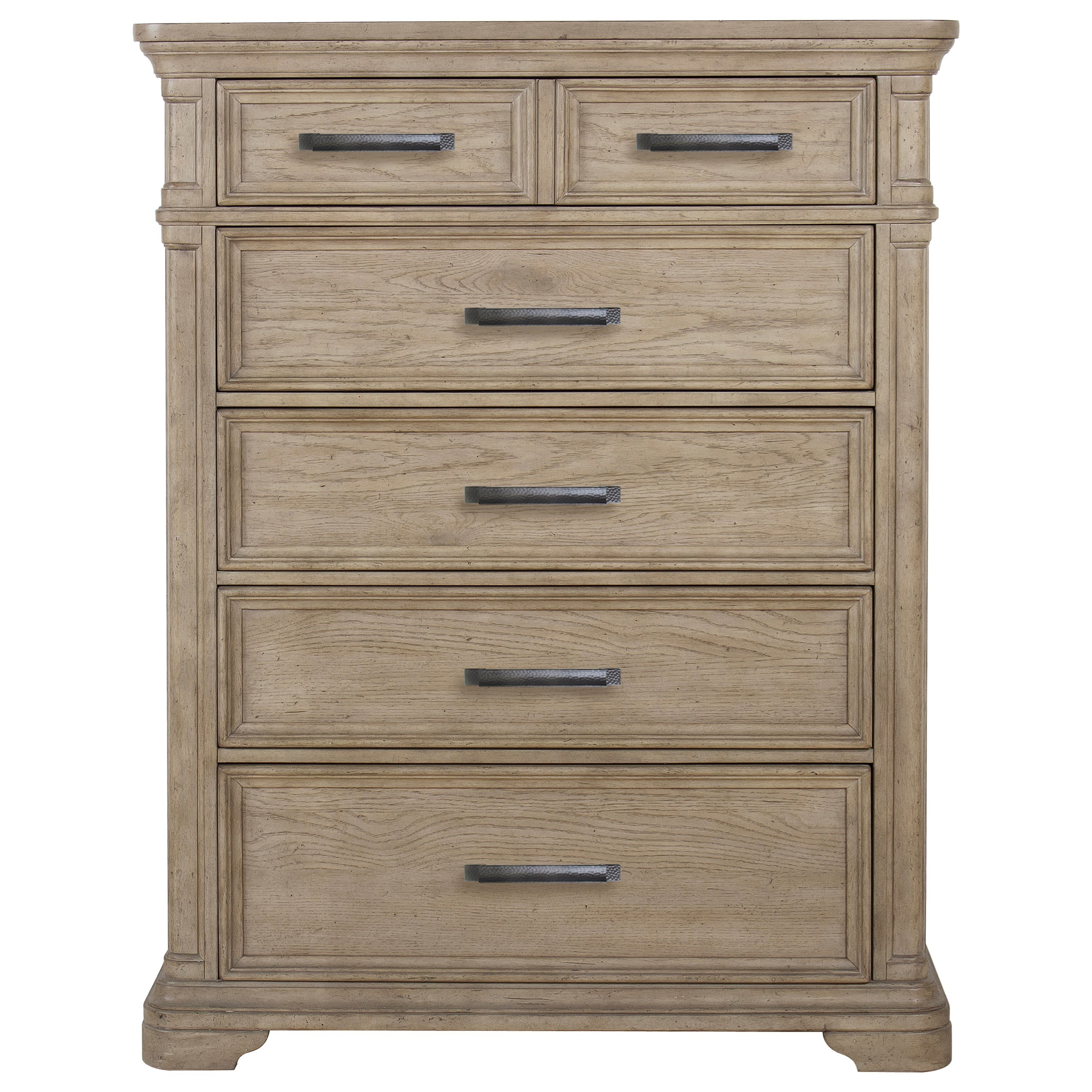 Pulaski Furniture Monterey P112124 Traditional 6 Drawer Chest With