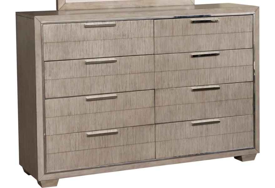 Pulaski Furniture Newport P095102 Contemporary 8 Drawer Tall