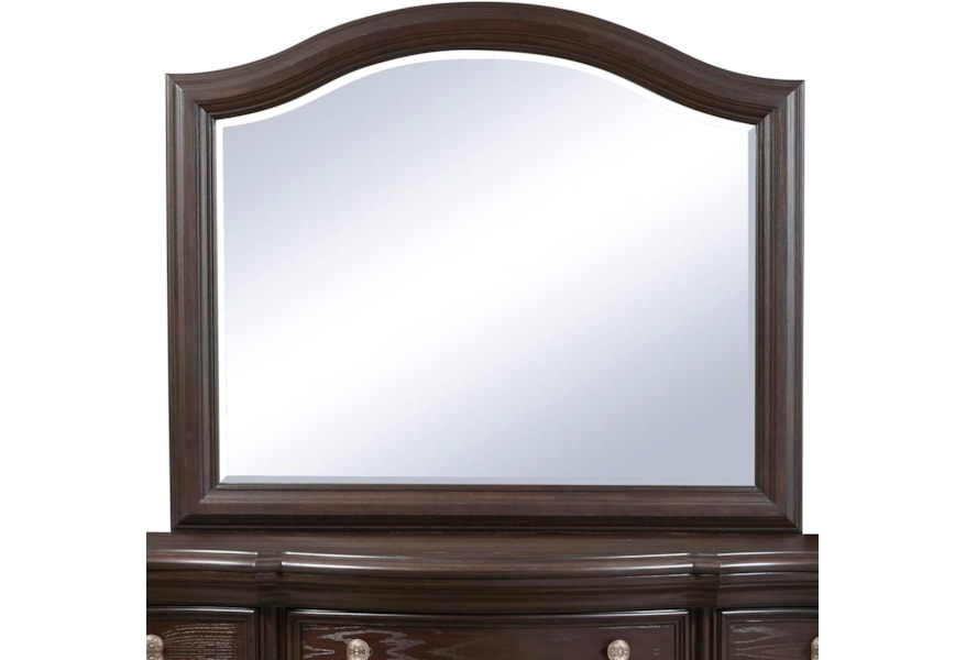 Pulaski Furniture Ravena Traditional Arched Dresser Mirror