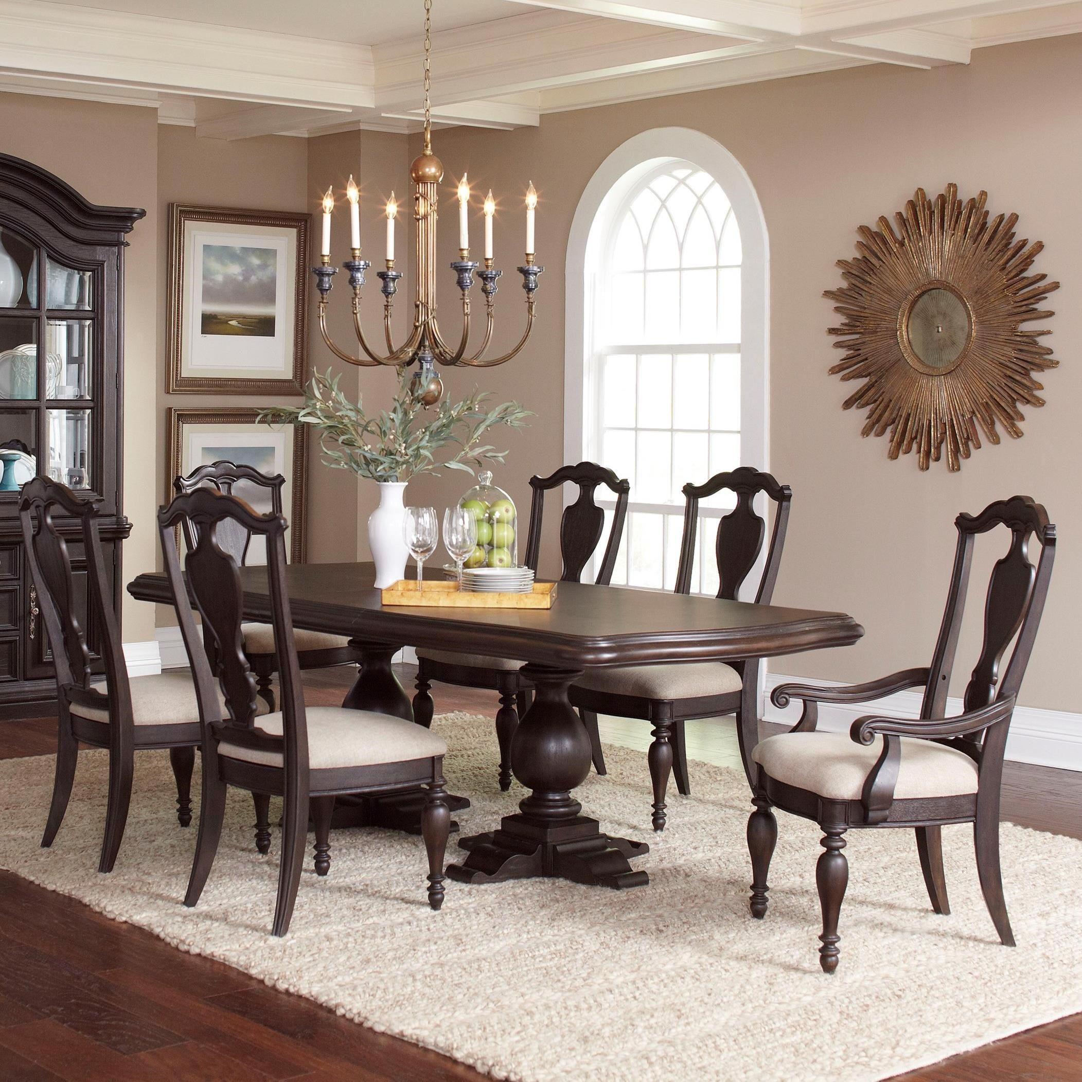 Pulaski Furniture Ravena Traditional 7 Piece Dining Set Westrich