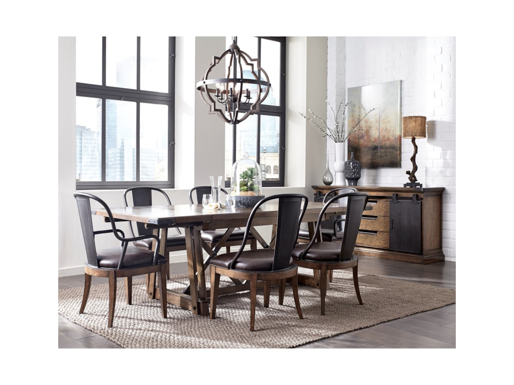 Weston Loft Formal Dining Room Group 2 By Ski Furniture At Olinde S