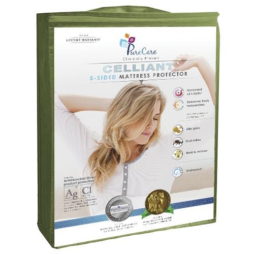 Purecare Mattress Protectors Celliant 5 Sided Mattress Protector