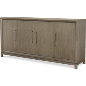 Rachael Ray Home By Legacy Classic Highline Credenza With Reversible Wine Bottle Shelves Fashion Furniture Buffets