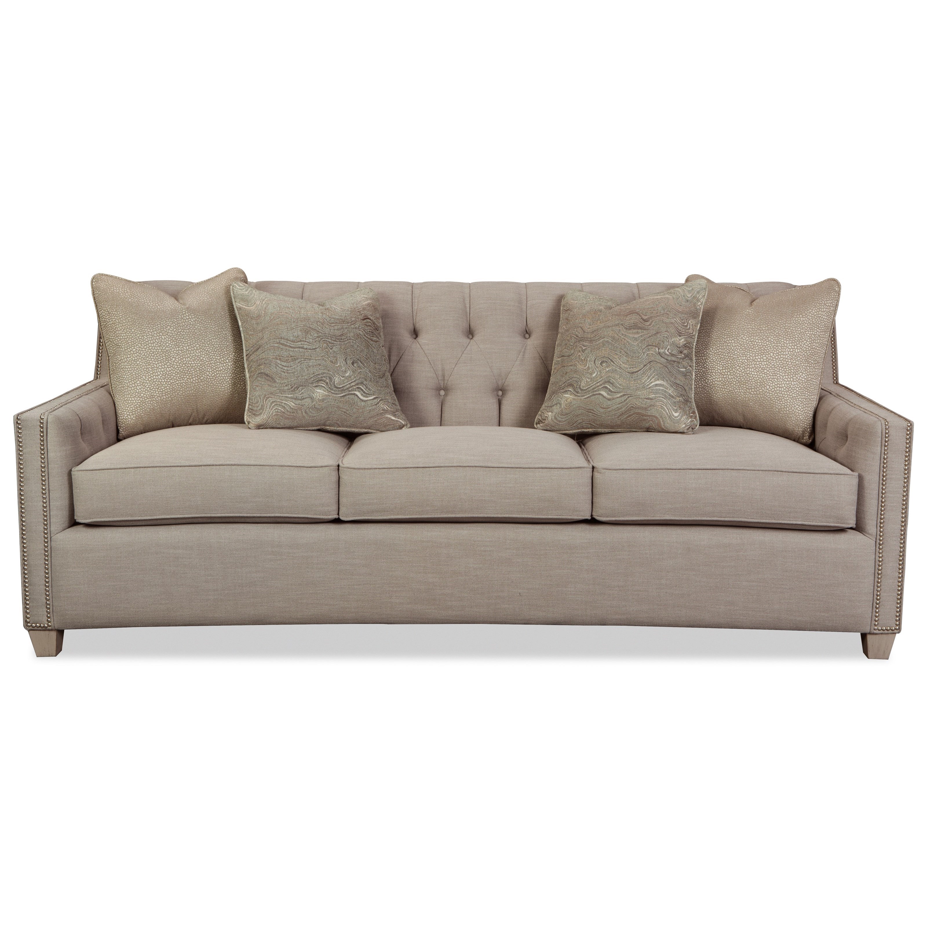 Rachael Ray Home By Craftmaster 774750 Transitional Tufted Sofa