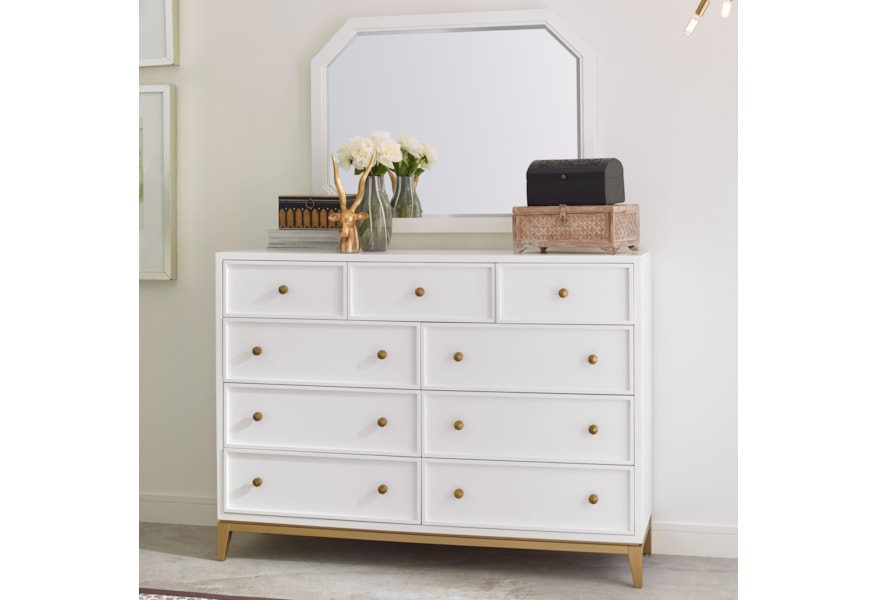 Rachael Ray Home By Legacy Classic Chelsea 9 Drawer Dresser And