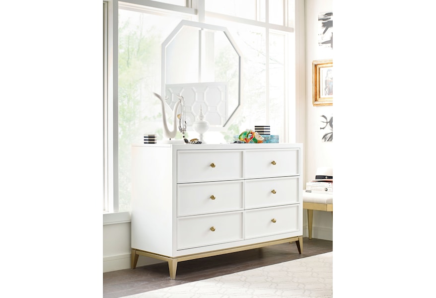 Rachael Ray Home By Legacy Classic Chelsea 6 Drawer Dresser And