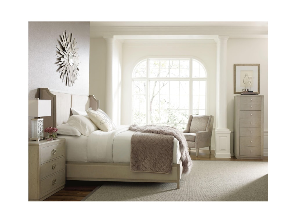 Rachael Ray Home by Legacy Classic CinemaQueen Upholstered Shelter Bed