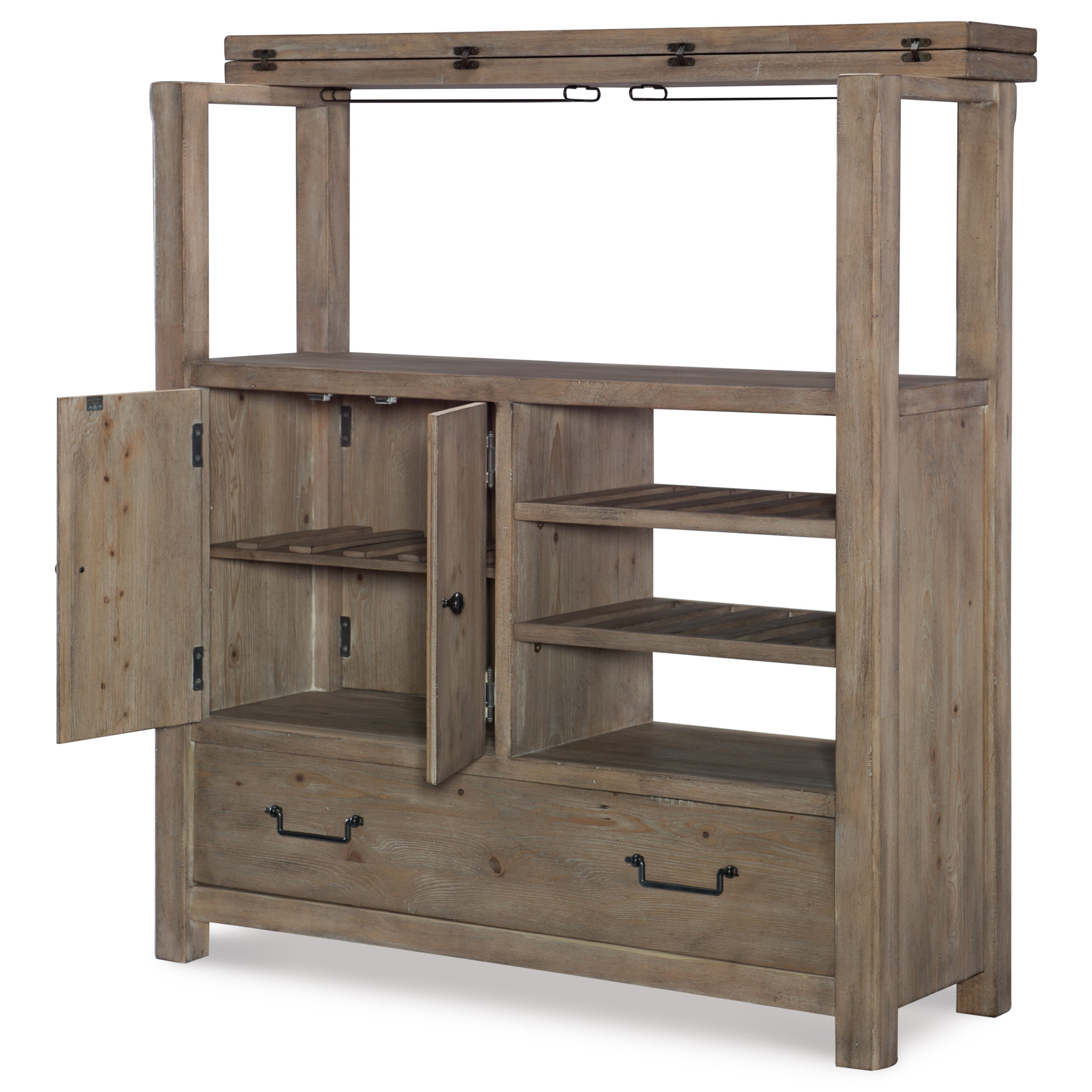 Rachael Ray Home By Legacy Classic Monteverdi 7500 155 Bar Cabinet With Wine Bottle Storage Pilgrim Furniture City Bar Cabinets