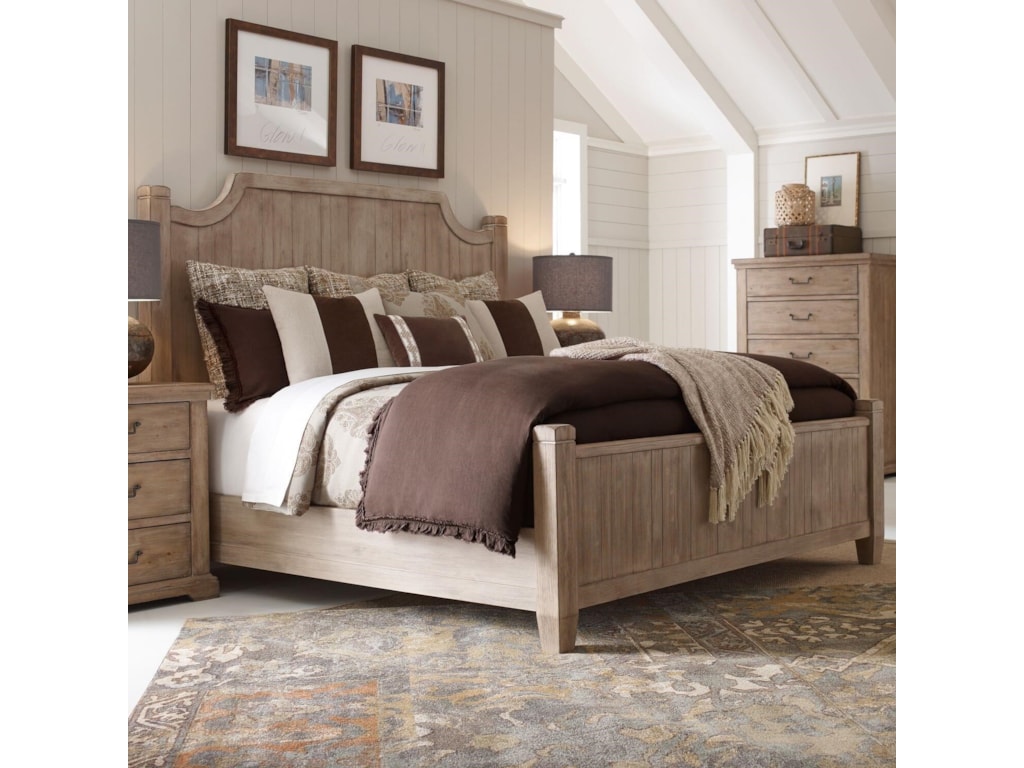 Rachael Ray Home by Legacy Classic Monteverdi Queen Low Post Bed