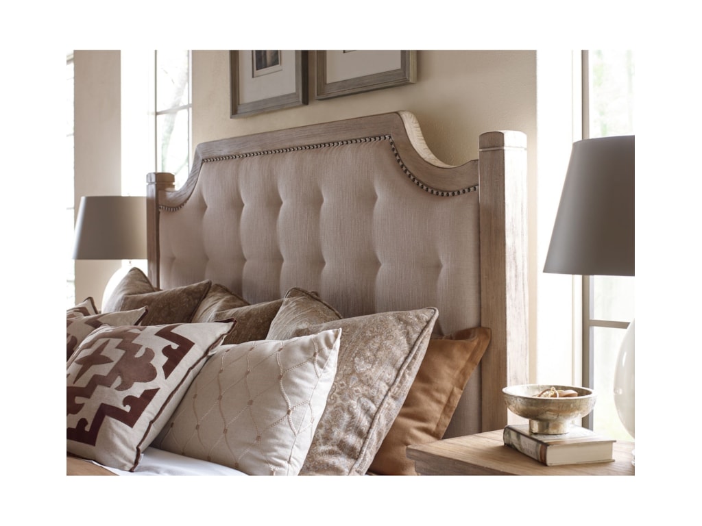 Rachael Ray Home by Legacy Classic Monteverdi Queen Upholstered Low Post Bed