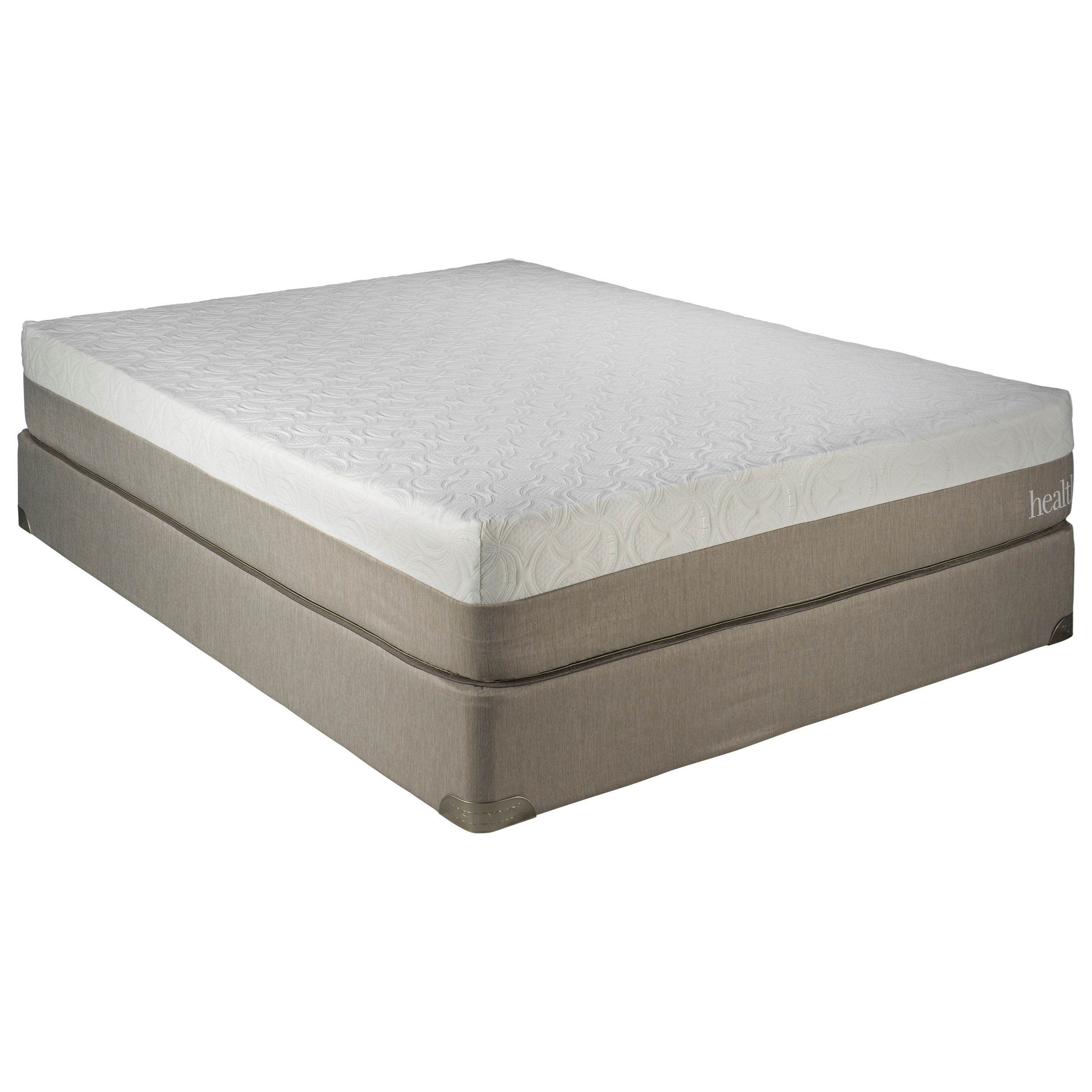 Restonic Brazil Full 10 Gel Memory Foam Mattress And 9