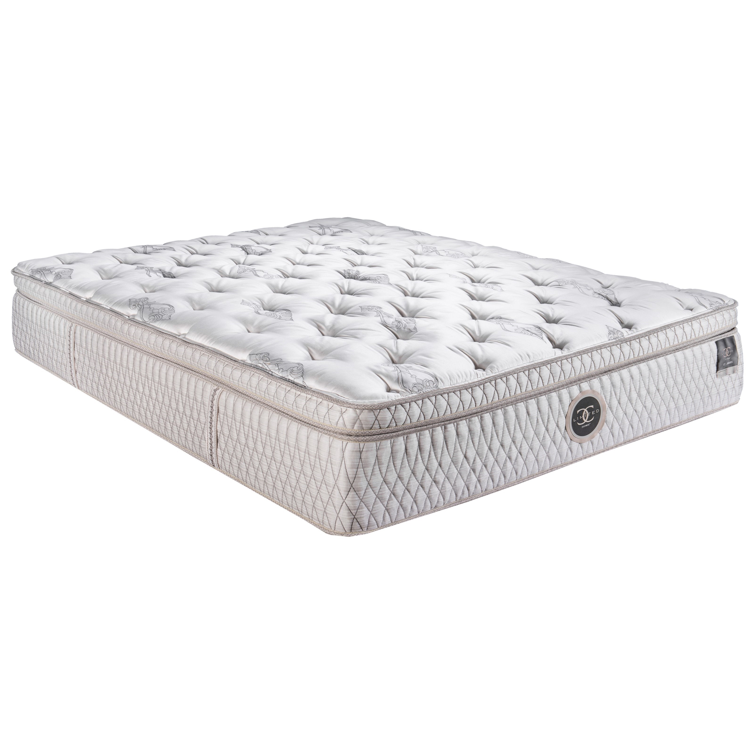 Restonic Cc Limited St James Bt Plush King 14 Hybrid Box Top