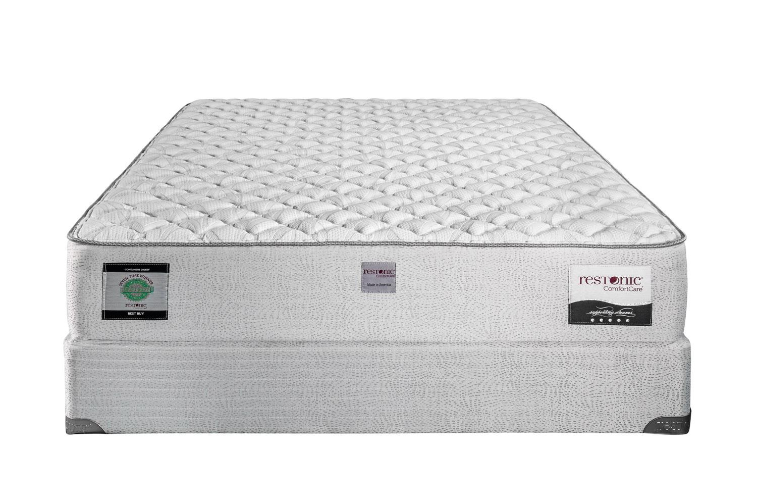 Restonic Addington Queen Extra Firm Mattress And Comfort Care