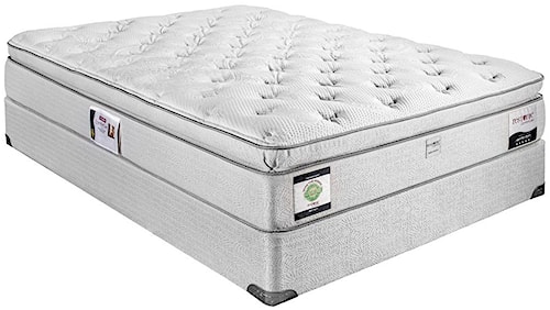 Twin Pillow Top Mattress Bentley By Restonic Wil Furniture Restonic Bentley Twin Pillow Top Mattress