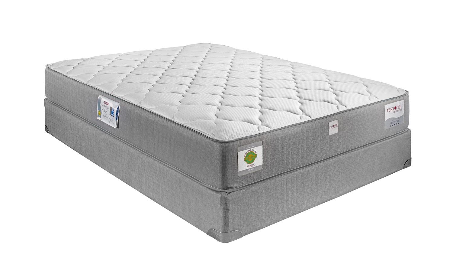 Restonic Liverpool Full Plush Hybrid Mattress And Foundation Miskelly Furniture Mattress And Box Spring Sets