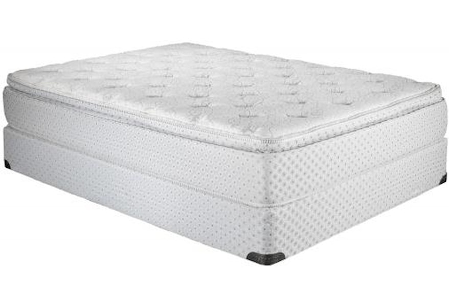 Restonic Comfortcare Atlantis Queen Pillow Top Mattress And