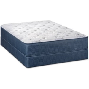 Restonic Scott Living Decatur Ii 7000021 1020 5000299 5020 Twin Xl Firm Pocketed Coil Mattress And Universal High Profile Foundation Hudson S Furniture Mattress And Box Spring Sets