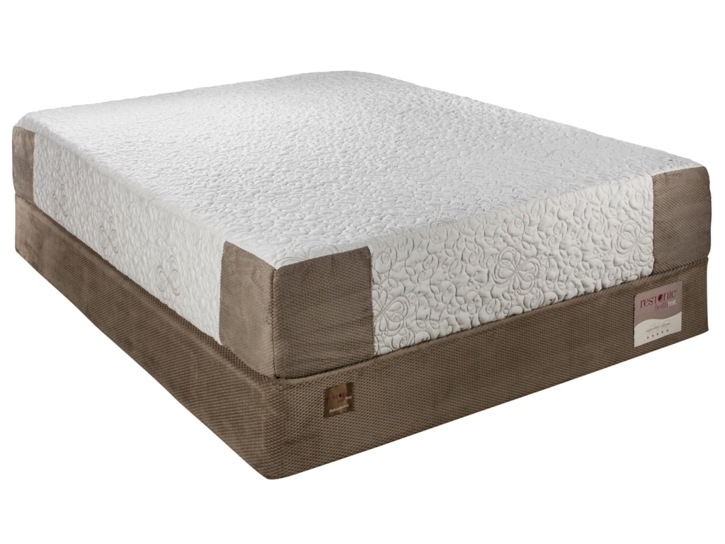 Restonic HealthRest MotivationTwin Super Plush Memory Foam Mattress