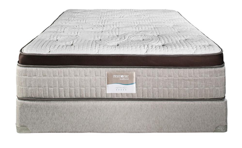 Restonic Vienna King Euro Top Plush Talalay Latex Mattress And