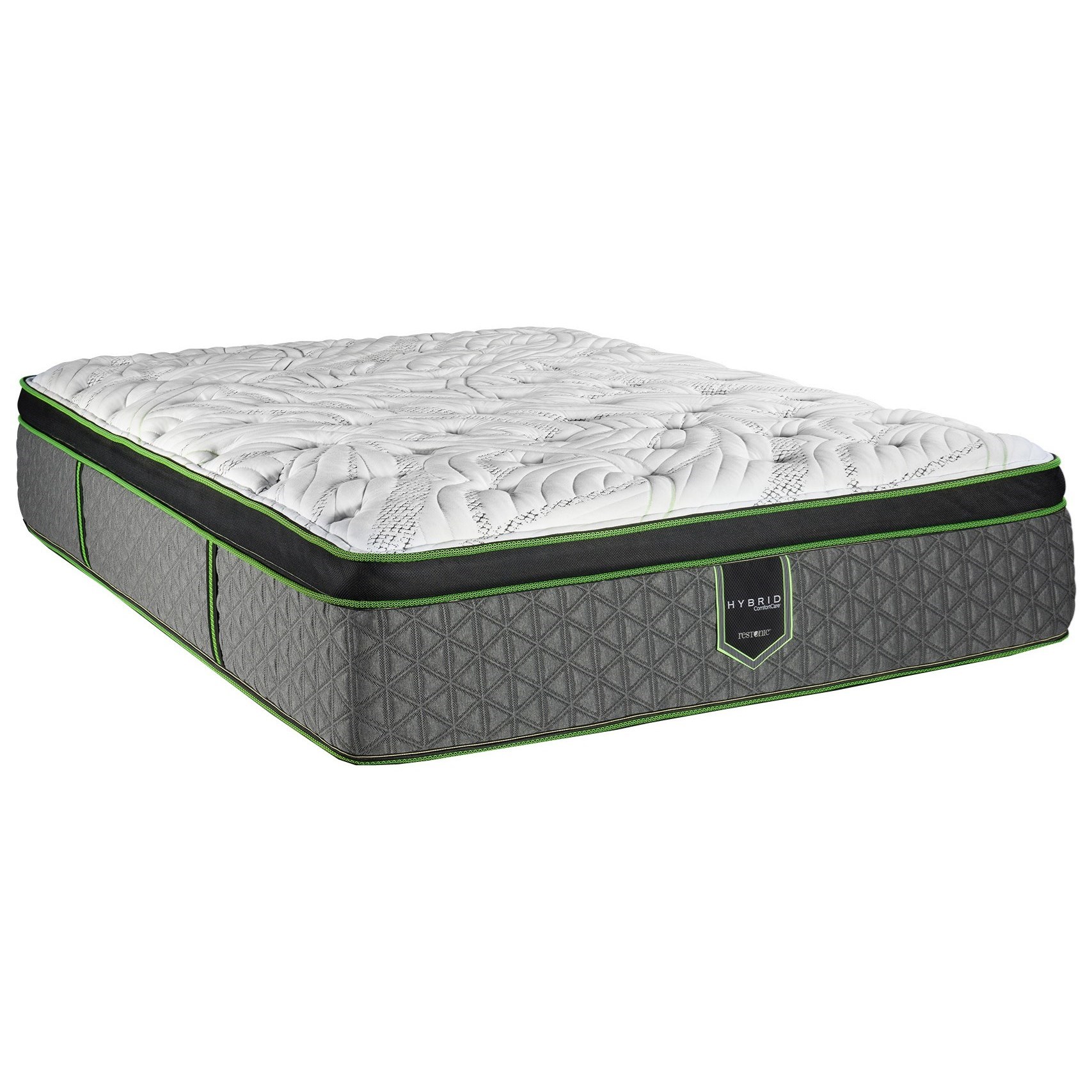 Restonic Kimberley Etp King Euro Top Plush Hybrid Mattress And