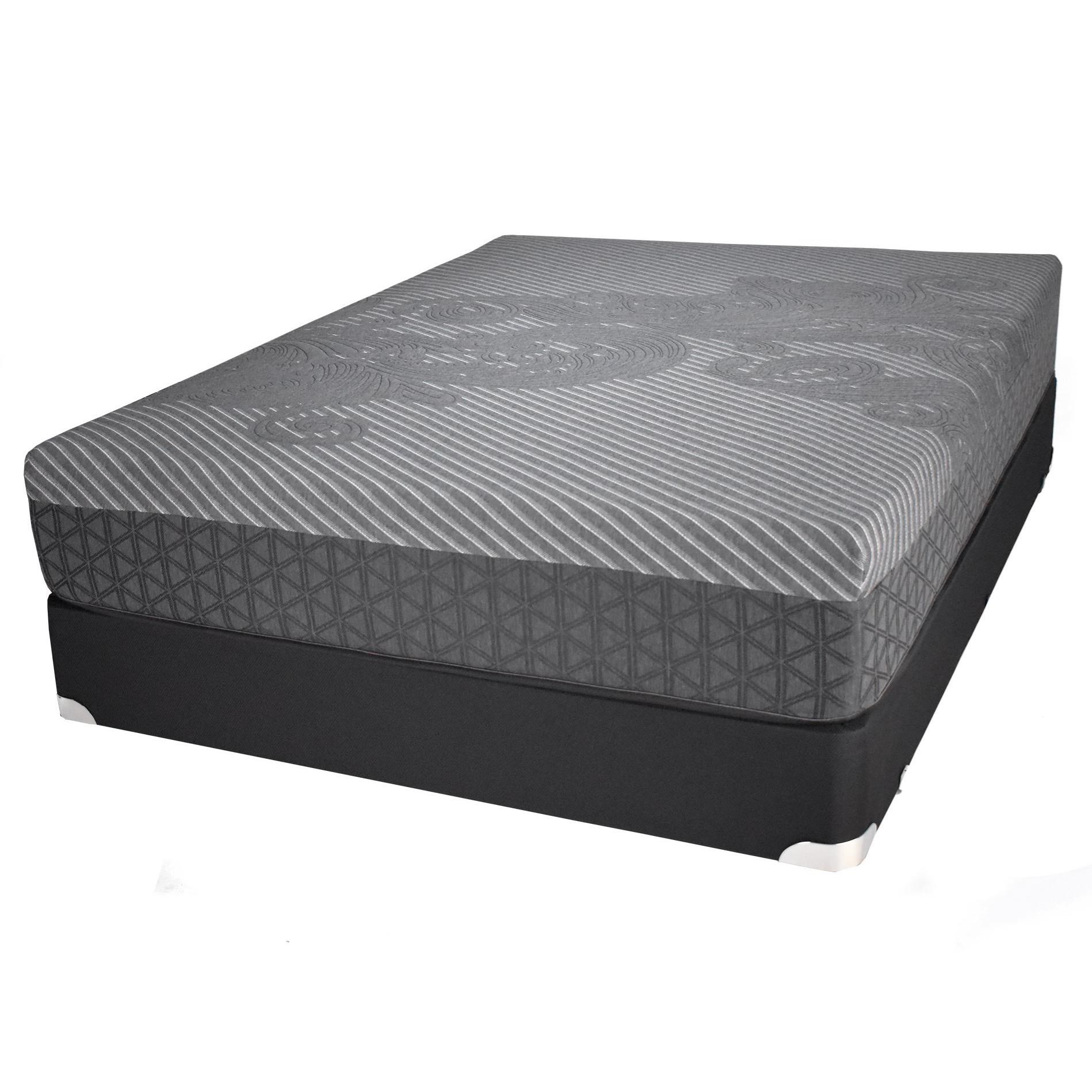 Restonic Lisa P Hybrid Twin Xl Plush Hybrid Mattress And All Wood