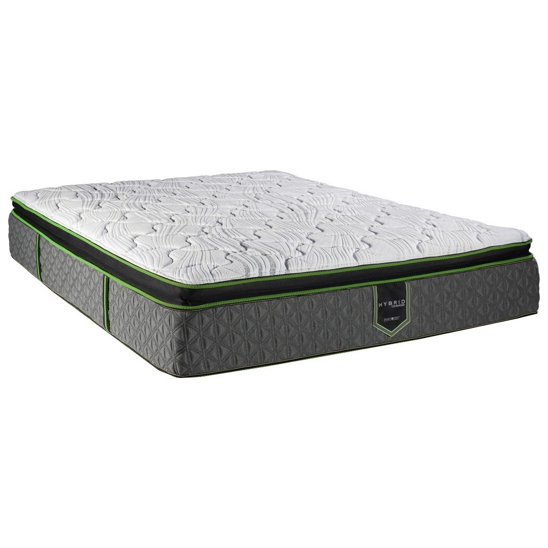 Restonic Misk Cc Hybrid Journey Pt Twin 12 1 2 Pillow Top Hybrid