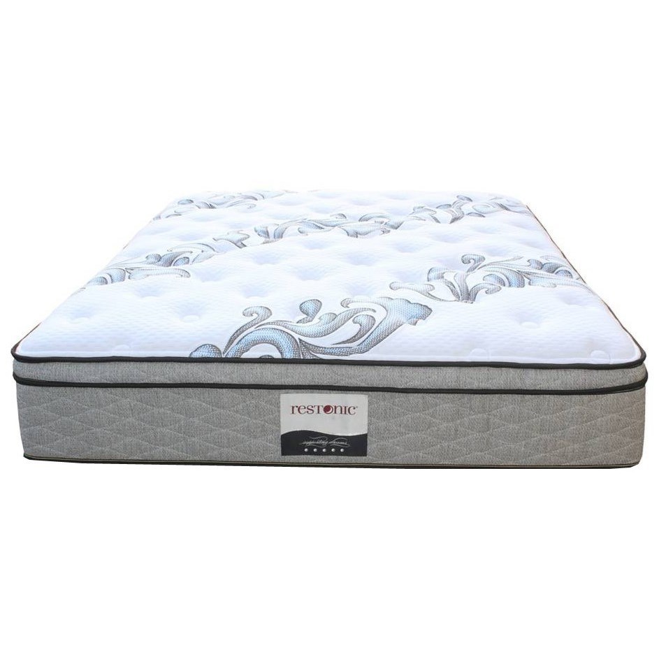 Restonic Ortho Pedic Acclaim Et Twin Euro Top Pocketed Coil