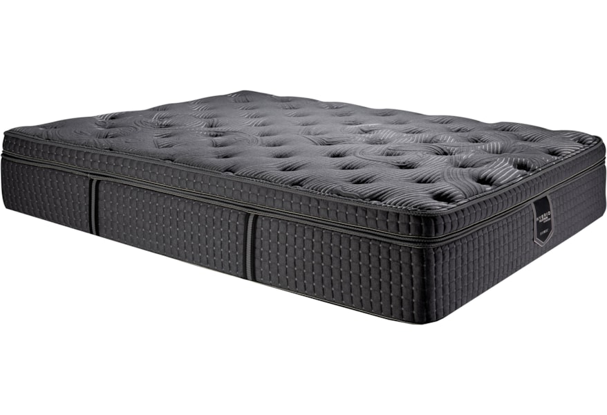 Restonic Paris Box Top Plush Hybrid Queen 16 1 2 Plush Box Top Hybrid Mattress Wilcox Furniture Mattresses