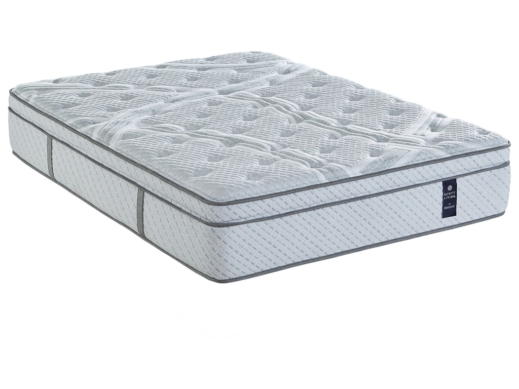 Restonic Scott Living Heather Euro Top Primroseet Q Queen Euro Top