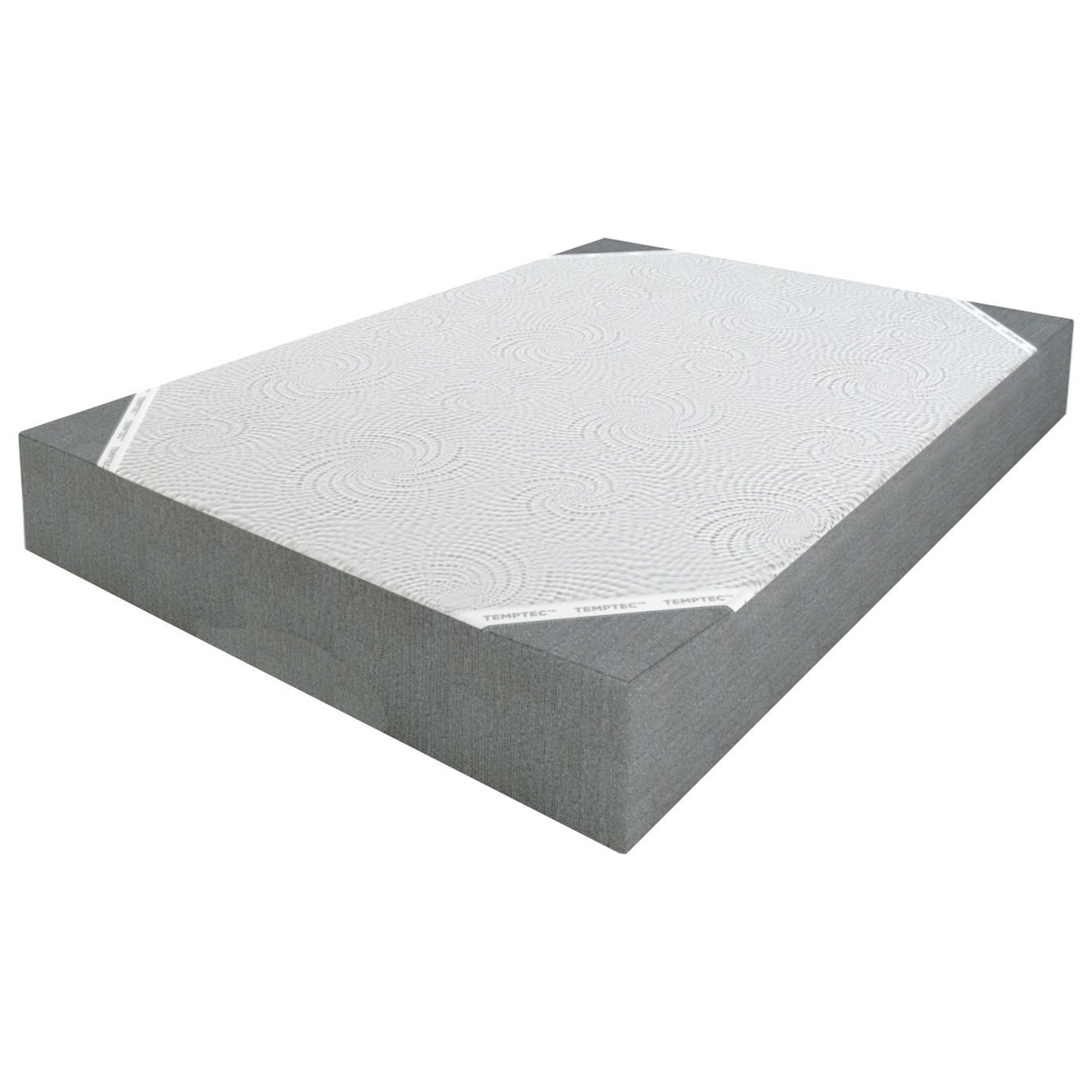 Restonic Serene 10 Twin 10 Memory Foam Mattress In A Box Darvin