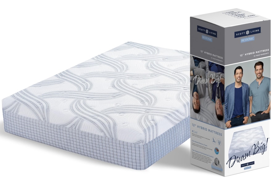 Restonic Scott Living King Mattress In A Box Slumberworld
