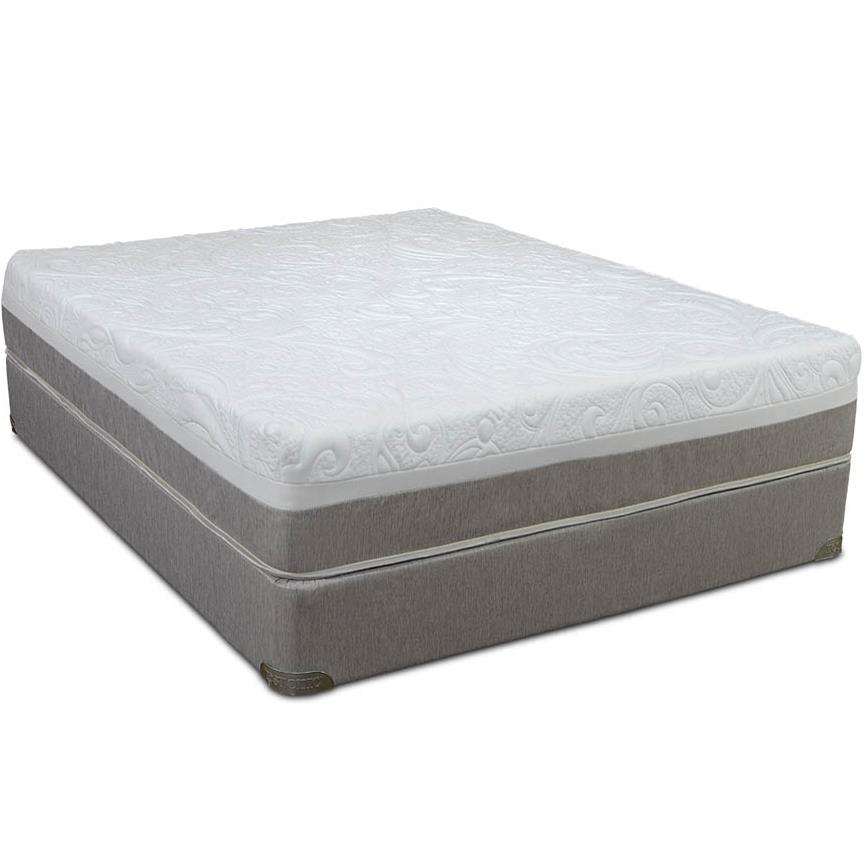 Restonic Awaken Twin Gel Infused Memory Foam Mattress Wilcox