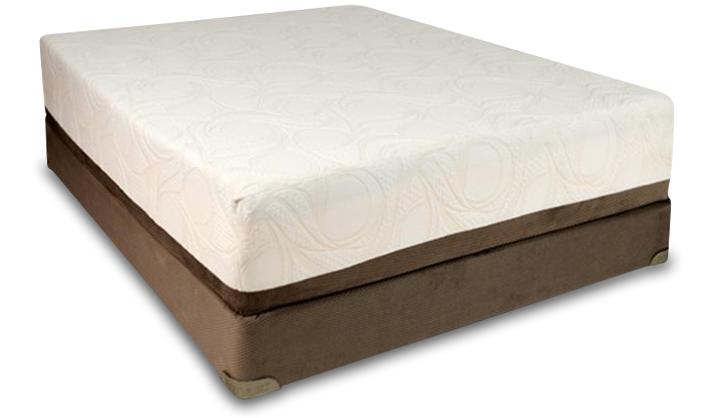 Restonic Delight Twin Gel Infused Memory Foam Mattress And Foundation Wilcox Furniture Matt Mattress And Box