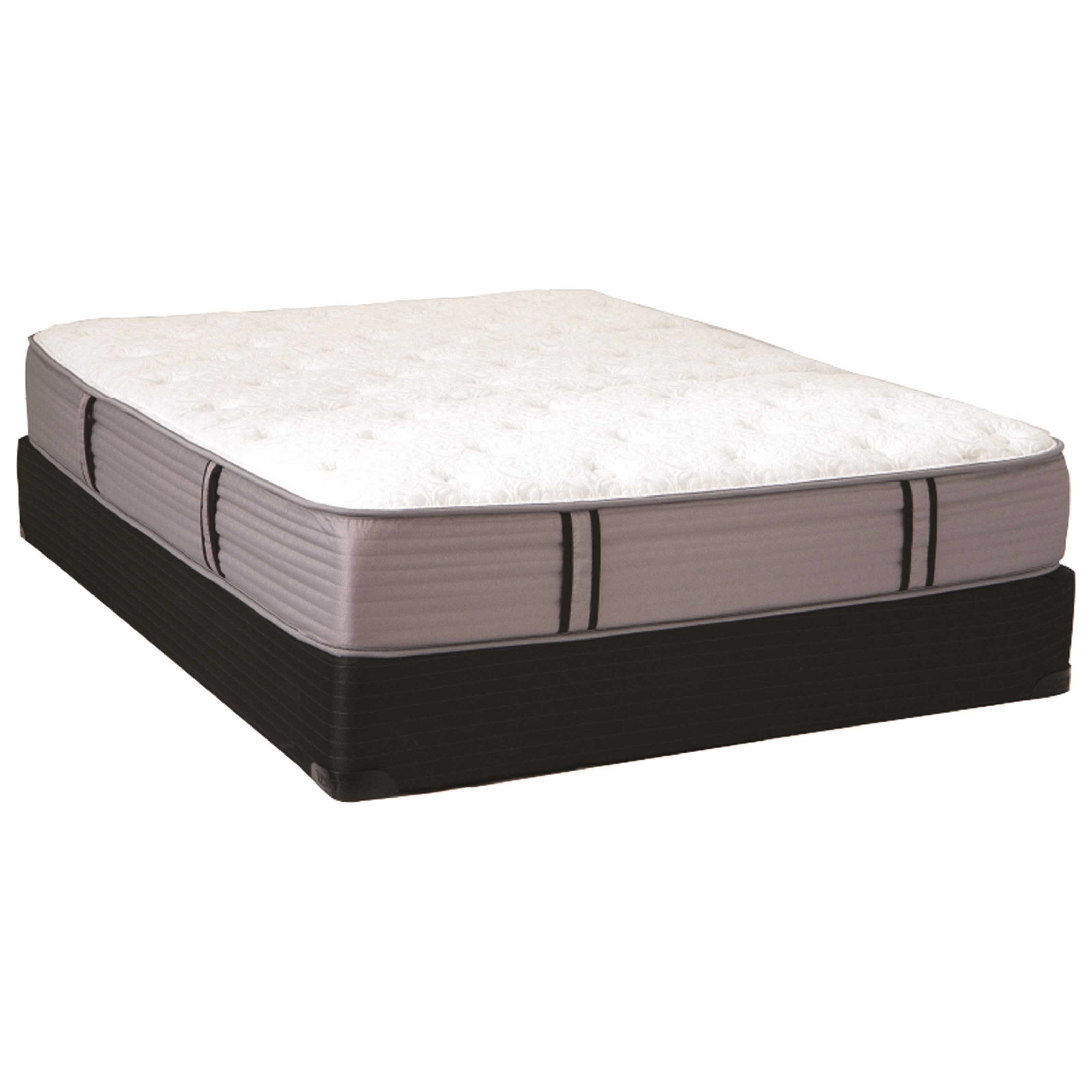 Restonic Windsor Ii Plush King Plush Pocketed Coil Mattress And