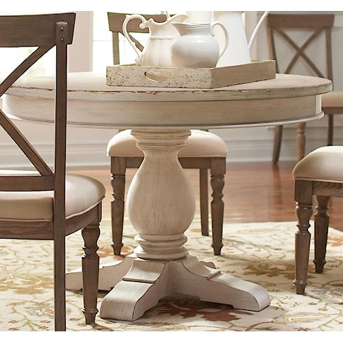 Riverside Furniture Aberdeen Round Pedestal Dining Table Riverside Furniture Aberdeen Round Pedestal Dining Table