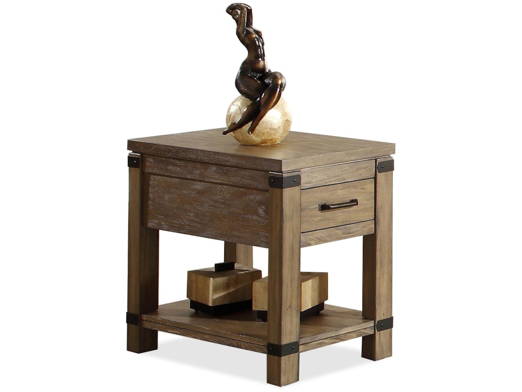 Riverside Furniture Bay CliffChairside Table