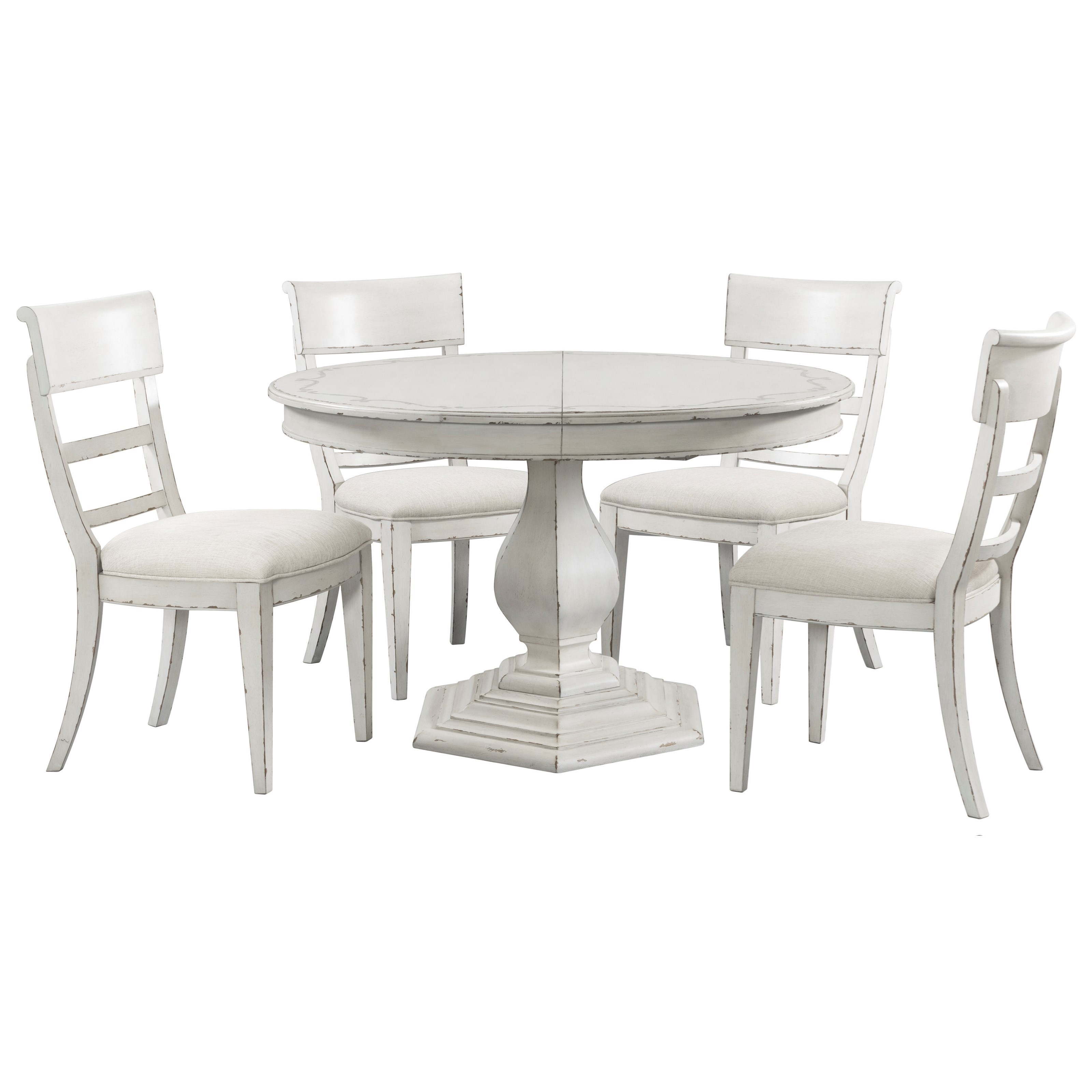 Darling Damask Stenciled Dining Room Table By Just The Woods