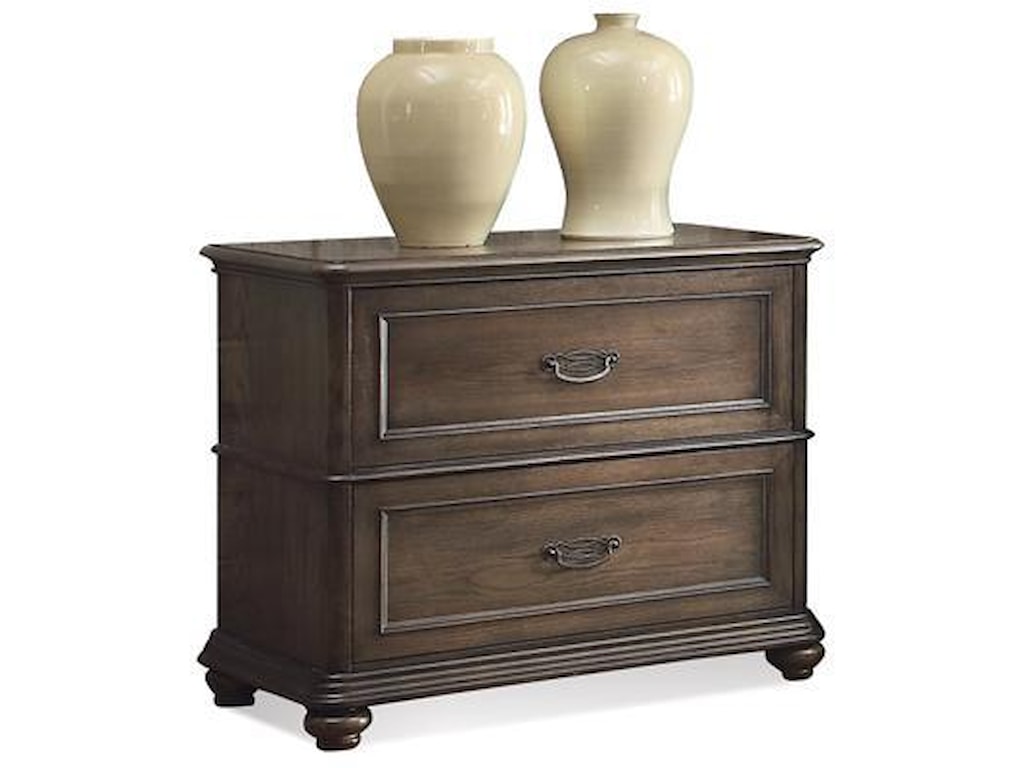 Riverside Furniture Belmeade Lateral File Cabinet W Bun Feet