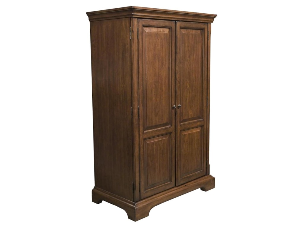 Riverside Furniture Cantata 4985 Traditional Computer Armoire Dunk Riverside Furniture Cantatacomputer Armoire