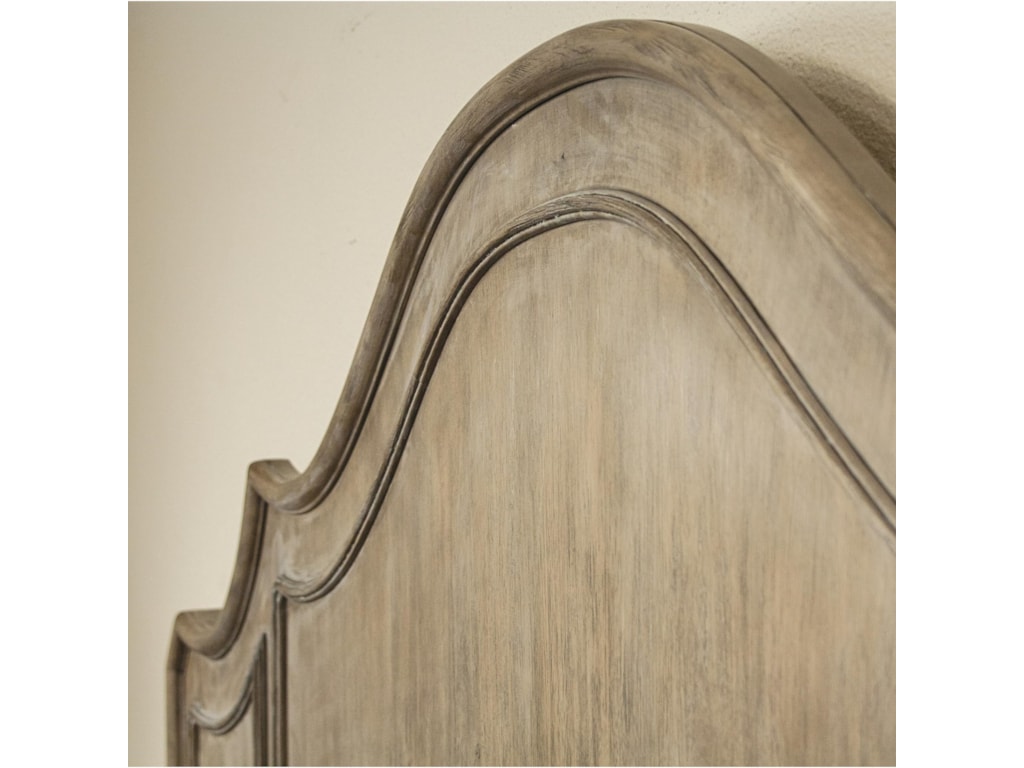 Riverside Furniture CorinneQueen Curved Panel Bed