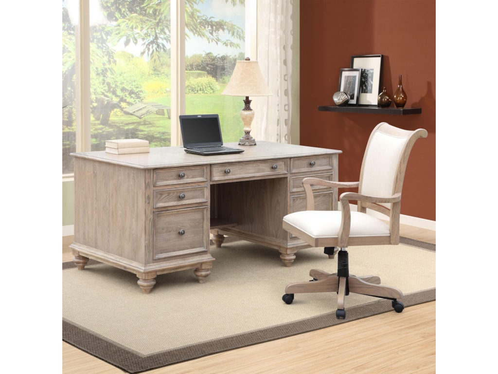 Riverside Furniture Coventry Executive Desk With 7 Drawers Belfort Riverside Furniture Coventryexecutive Desk