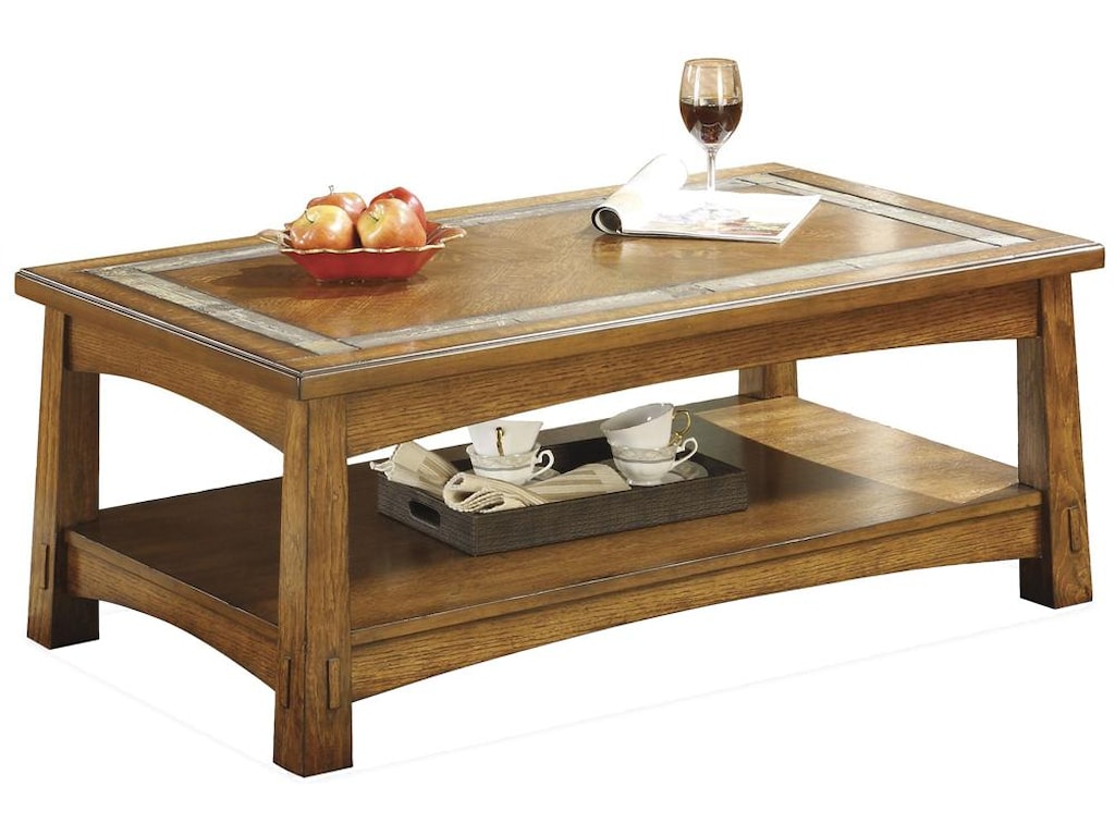 Riverside Furniture Craftsman HomeRectangular Coffee Table