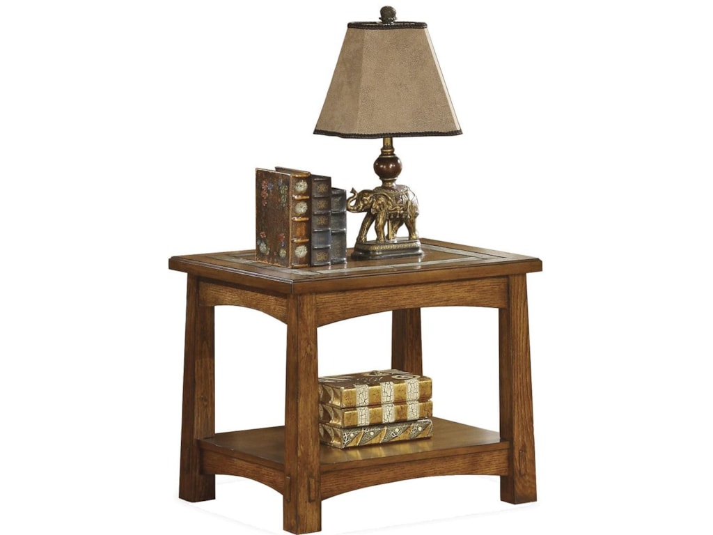 Riverside Furniture Craftsman HomeSide Table